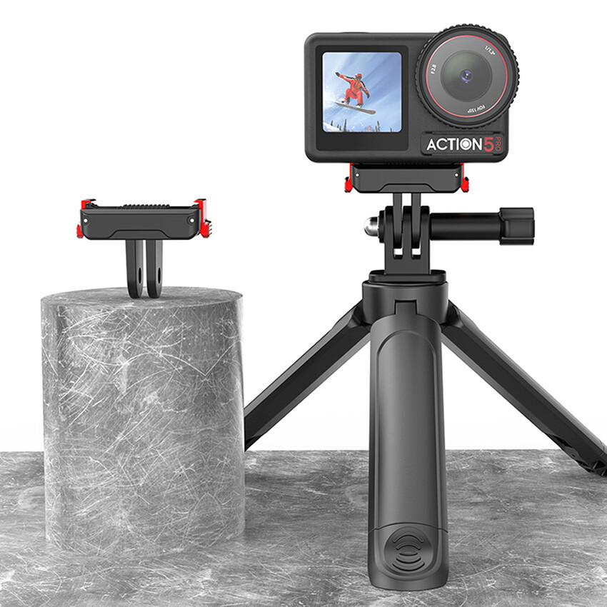 For DJI OSMO ACTION 4/3/5 PRO Magnetic Quick Release Base Quarter Adapter