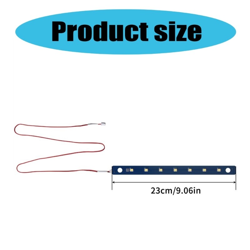 5MPRO Light Strips Light Board for FLASHFORGEs Adventurers 3D Printing Tasks