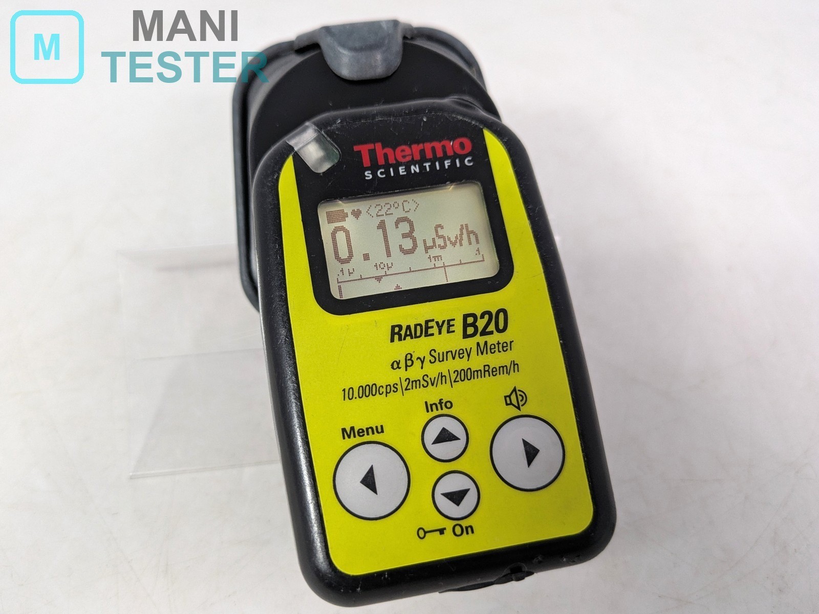 Thermo Scientific RadEye B20 Radiation Survey Meter Multi-Purpose Geiger Counter