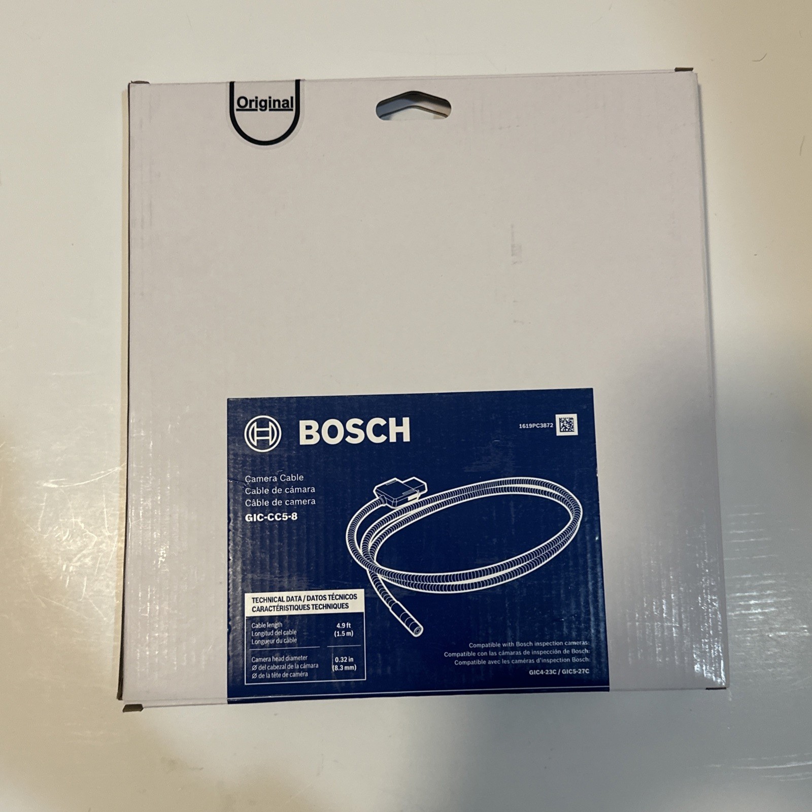 Bosch Camera Cable For Inspection Camera- 4.9 Ft
