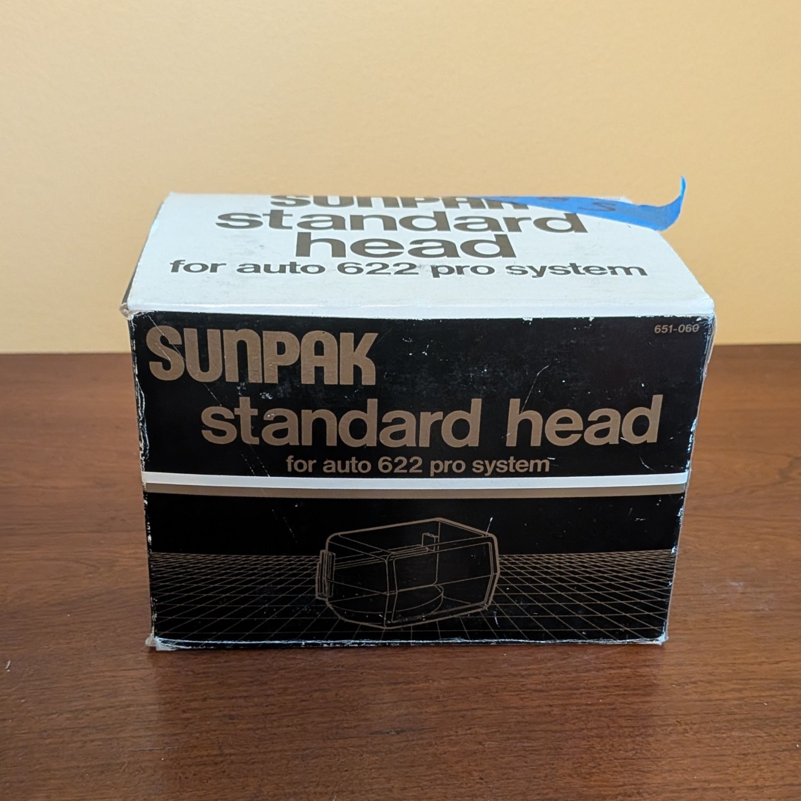 Sunpak Standard Head For Auto 622 Pro System Camera Flash Accessory Vintage NOS