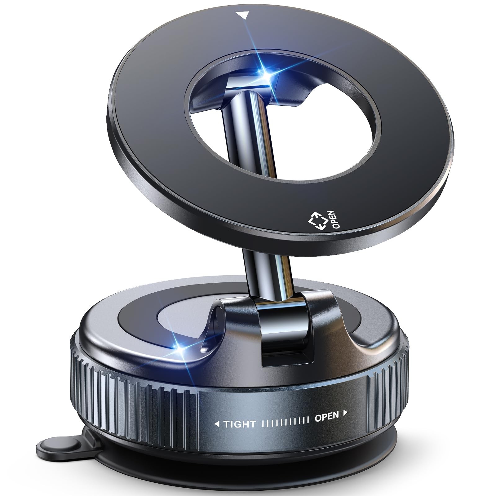 Magnetic Suction Cup Mount for Magsafe, 360° Adjustable Magnetic Car Holder, ...
