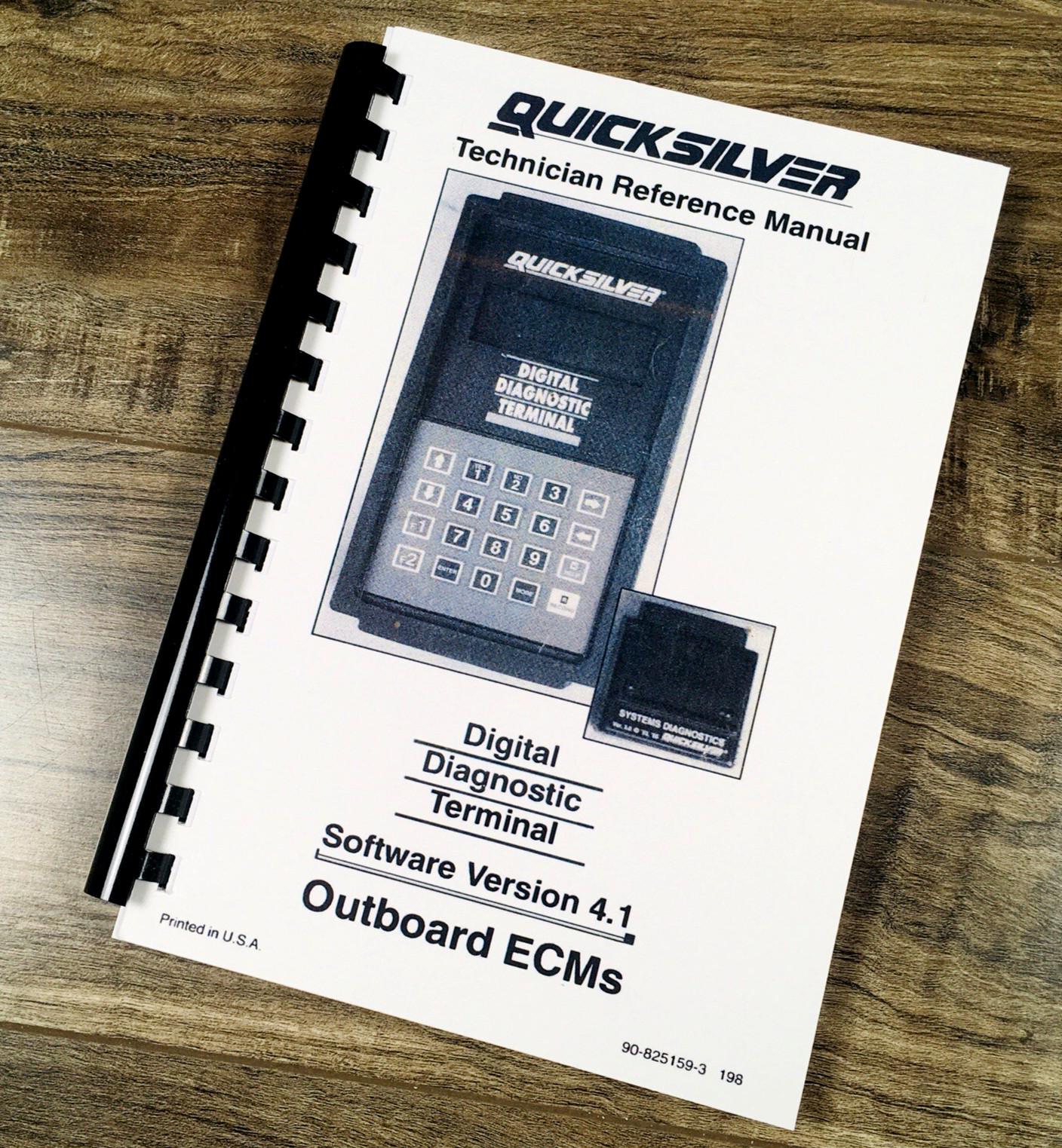 Quicksilver Digital Diagnostic Terminal Outboard ECM Reference User Owner Manual