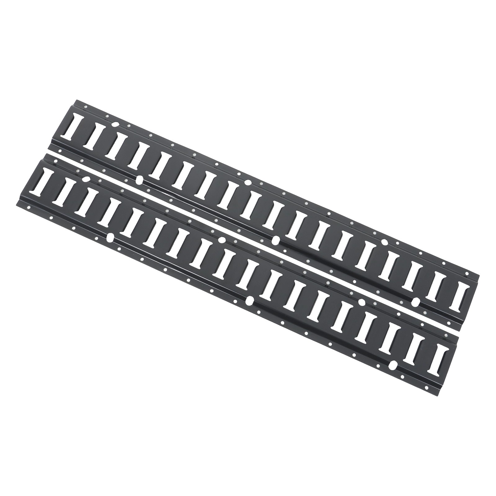 8 Pack Enclosed Trailer 3ft Powder-Coated Steel E Track Rails Tie Down