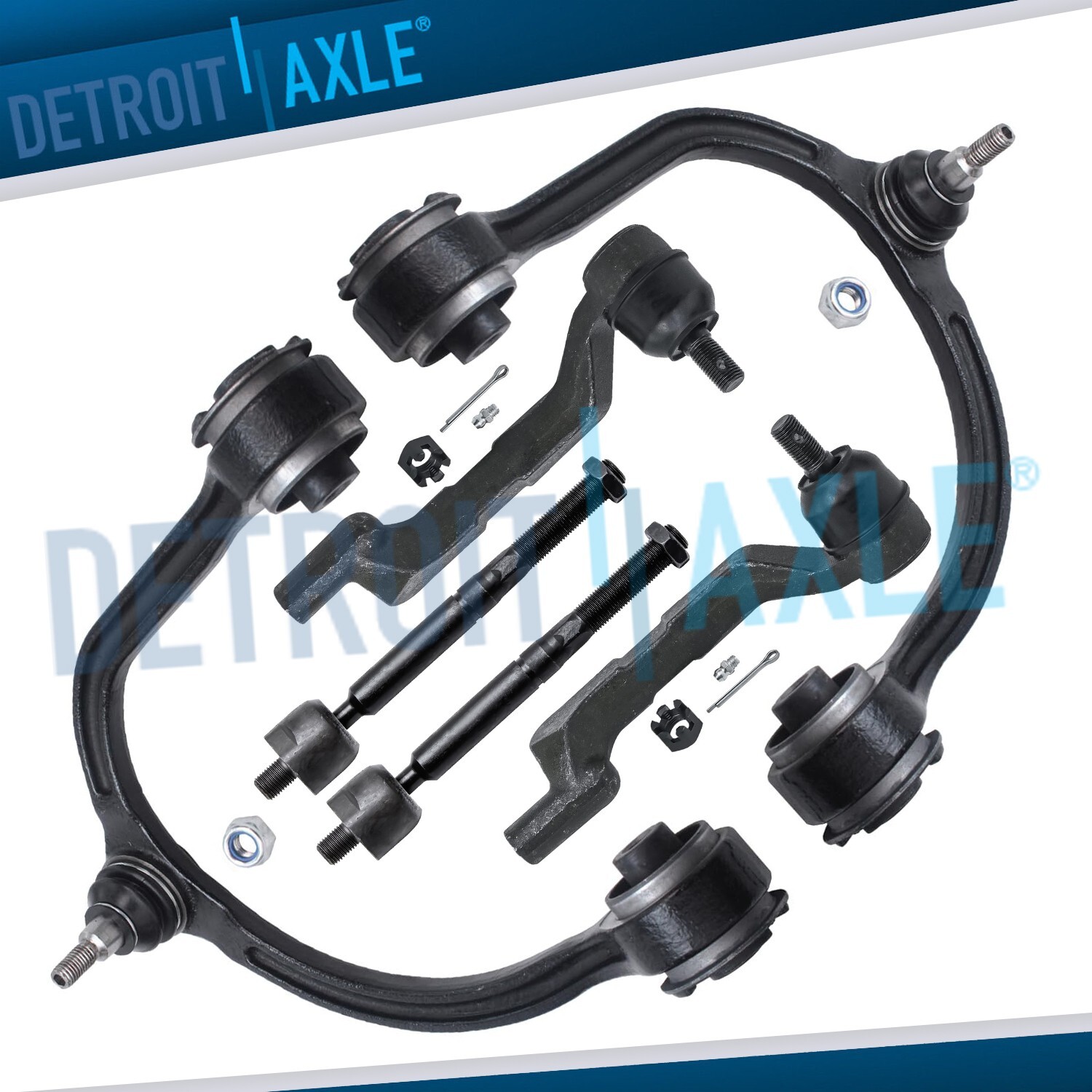Front Upper Control Arm w/Ball Joint Tierod for Chrysler 300 Dodge Charger AWD