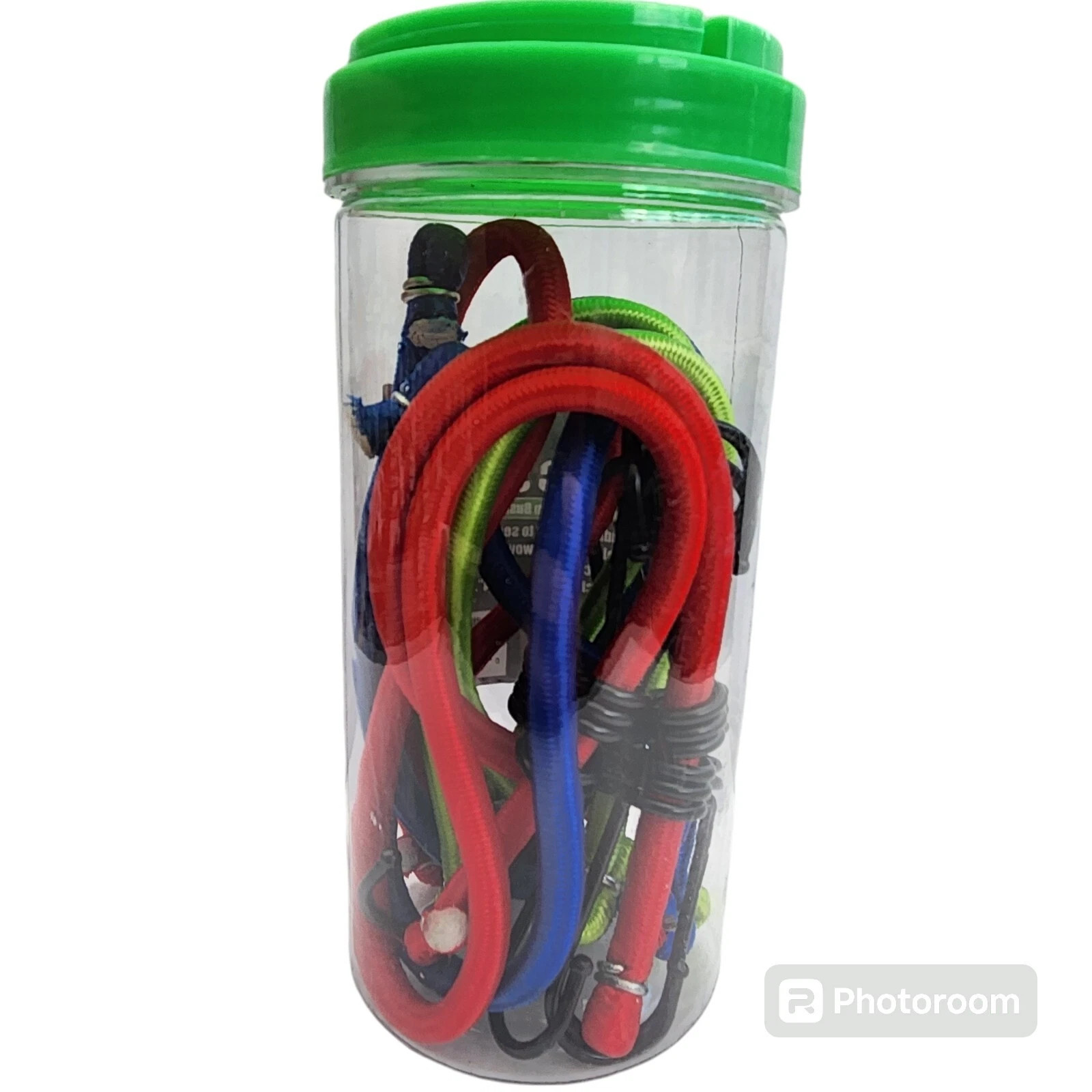 GRIP Elastic 12" 18" 24" Bungee Strap Set with Hooks (6pc - 3 size) Ships Free.