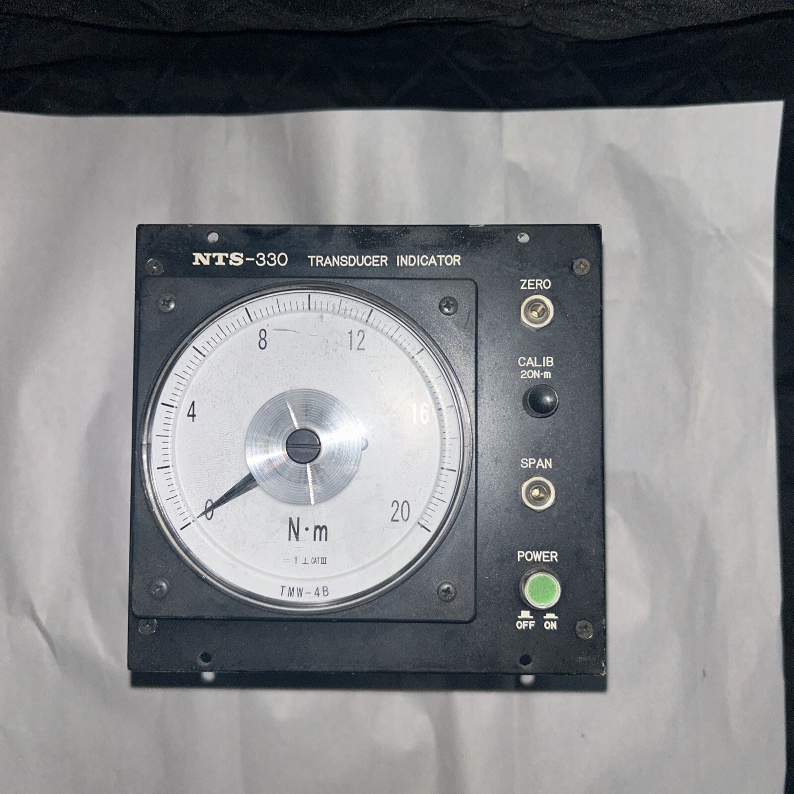 nts-330 transducer indicator