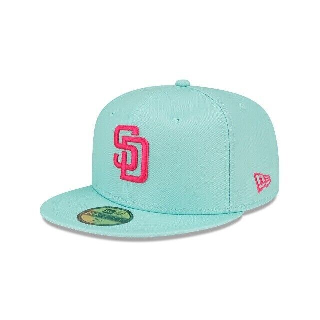 San Diego Padres New Era City Connect '22 Mint 59FIFTY MLB Fitted Hat Men's Cap