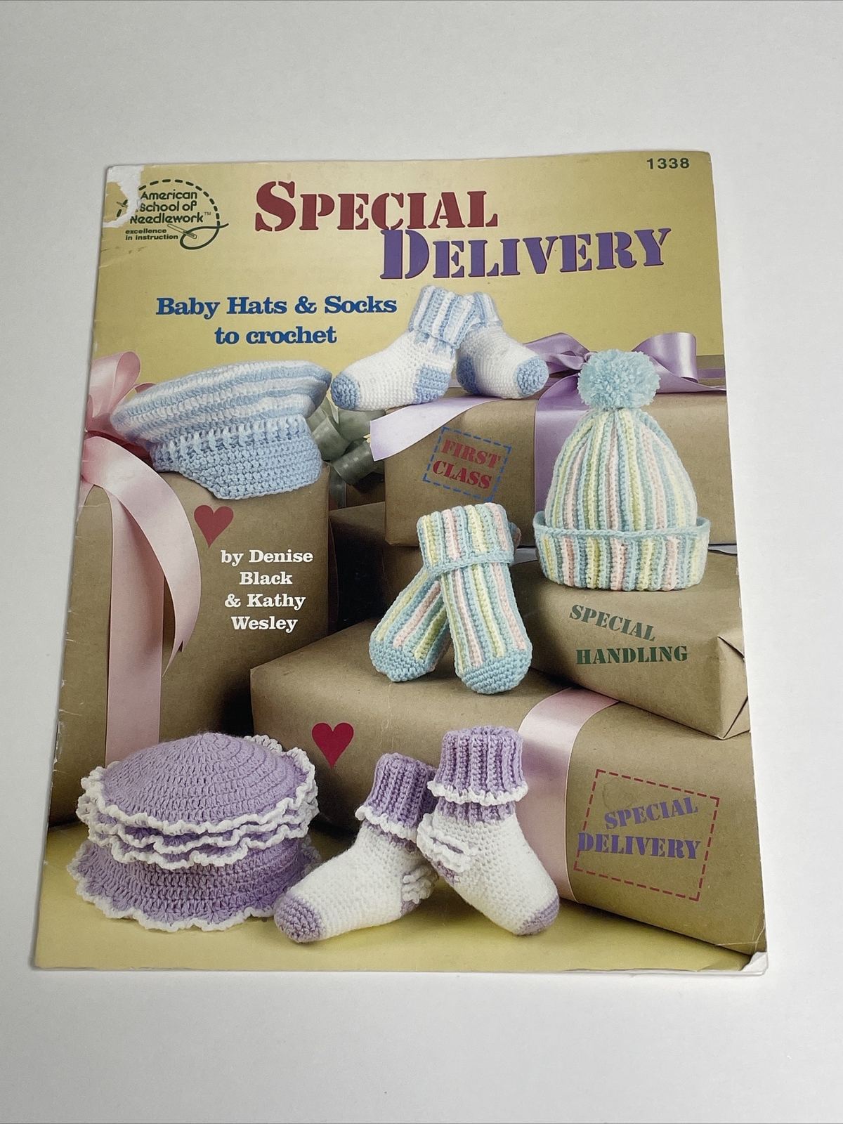 ASN Special Delivery Baby Hats Socks Crochet Pattern