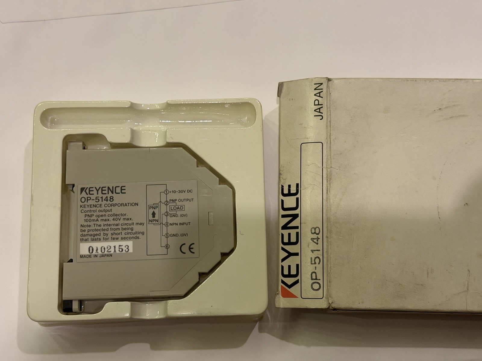 Keyence OP-5148 PNP Adapter