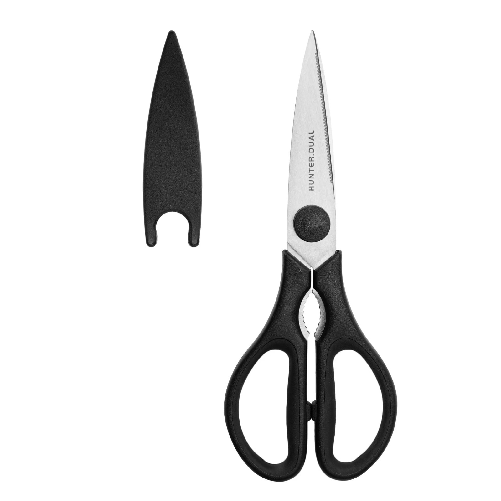 Heavy Duty Kitchen Scissors,Come-Apart Poultry Shears for Chicken and Meat,Black