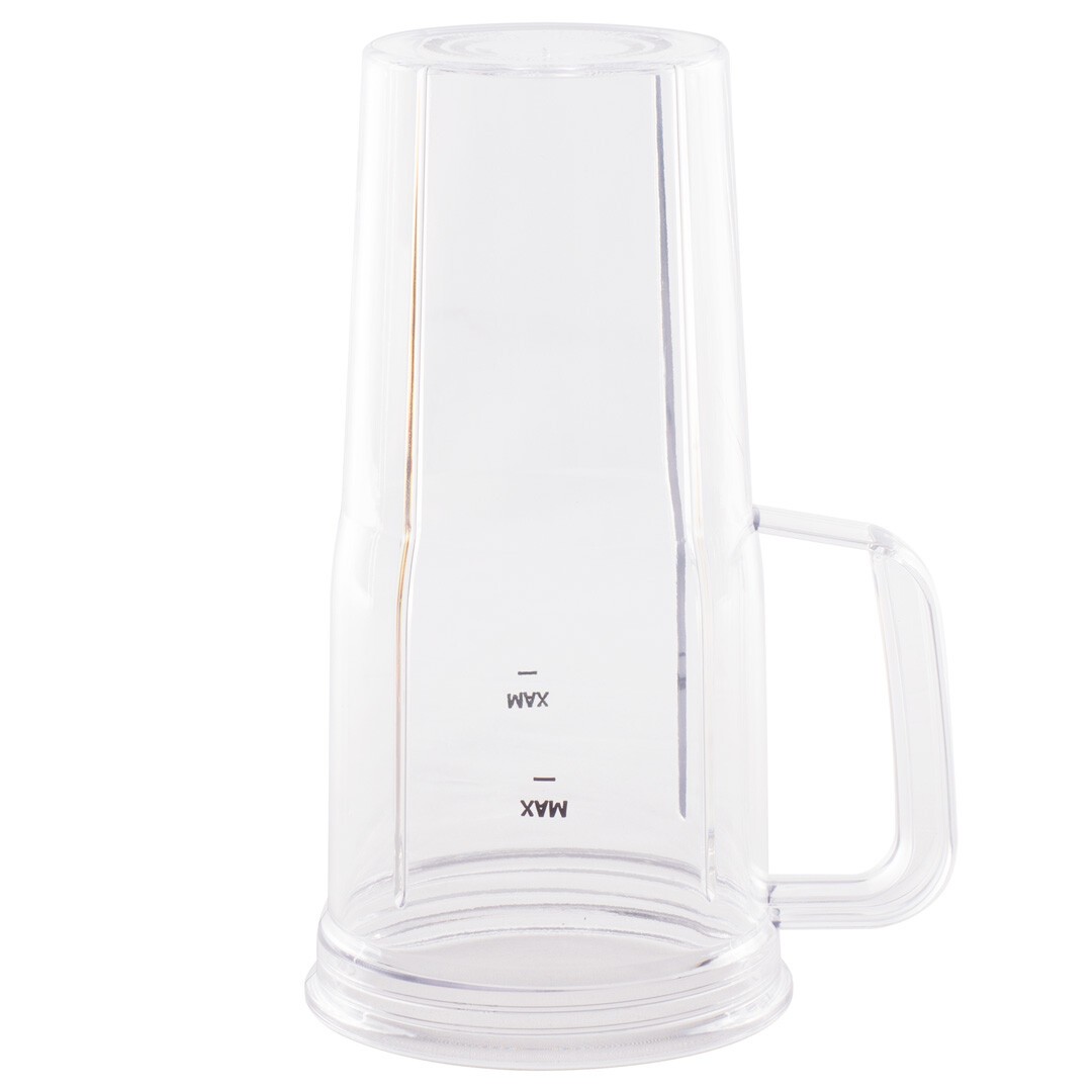 2 Pack 24 oz Handled Cup and Lid for NutriBullet Pro 1000, Combo and Select