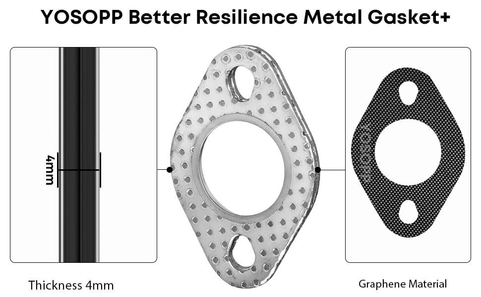 Exhaust Gasket for Engine Scooters, 27mm 5PCS