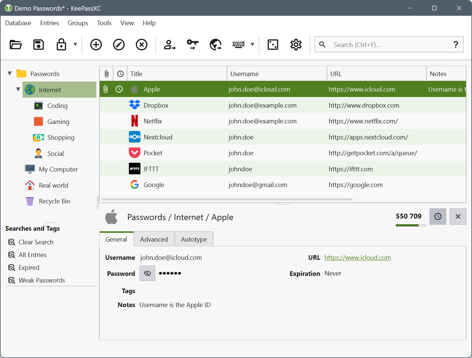 KeePassXC 2025 Password Manager Software Version 2.7.10 ~ Windows Mac OS