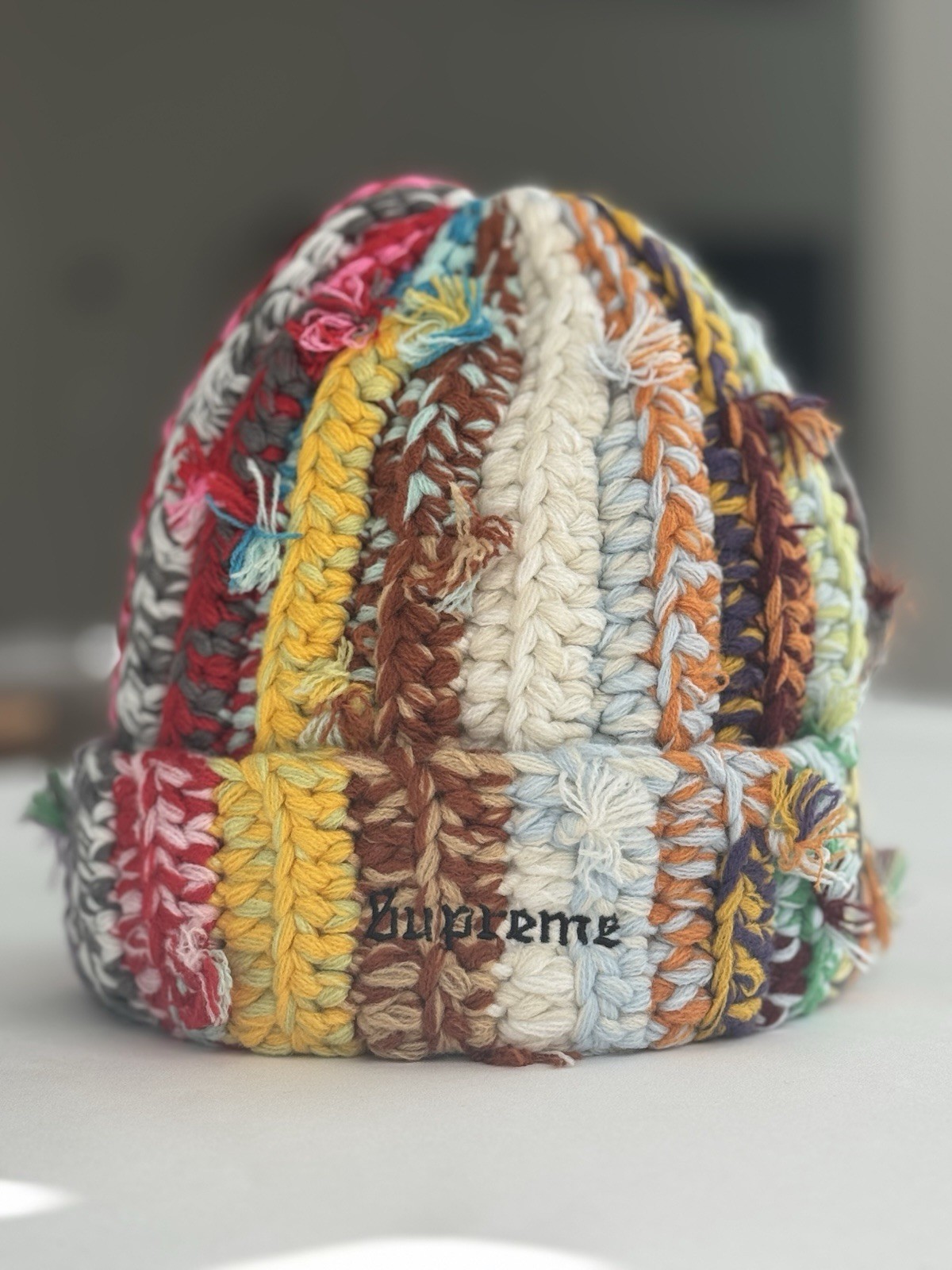Supreme Hand Tied Beanie MULTICOLOR FW23 100% Authentic
