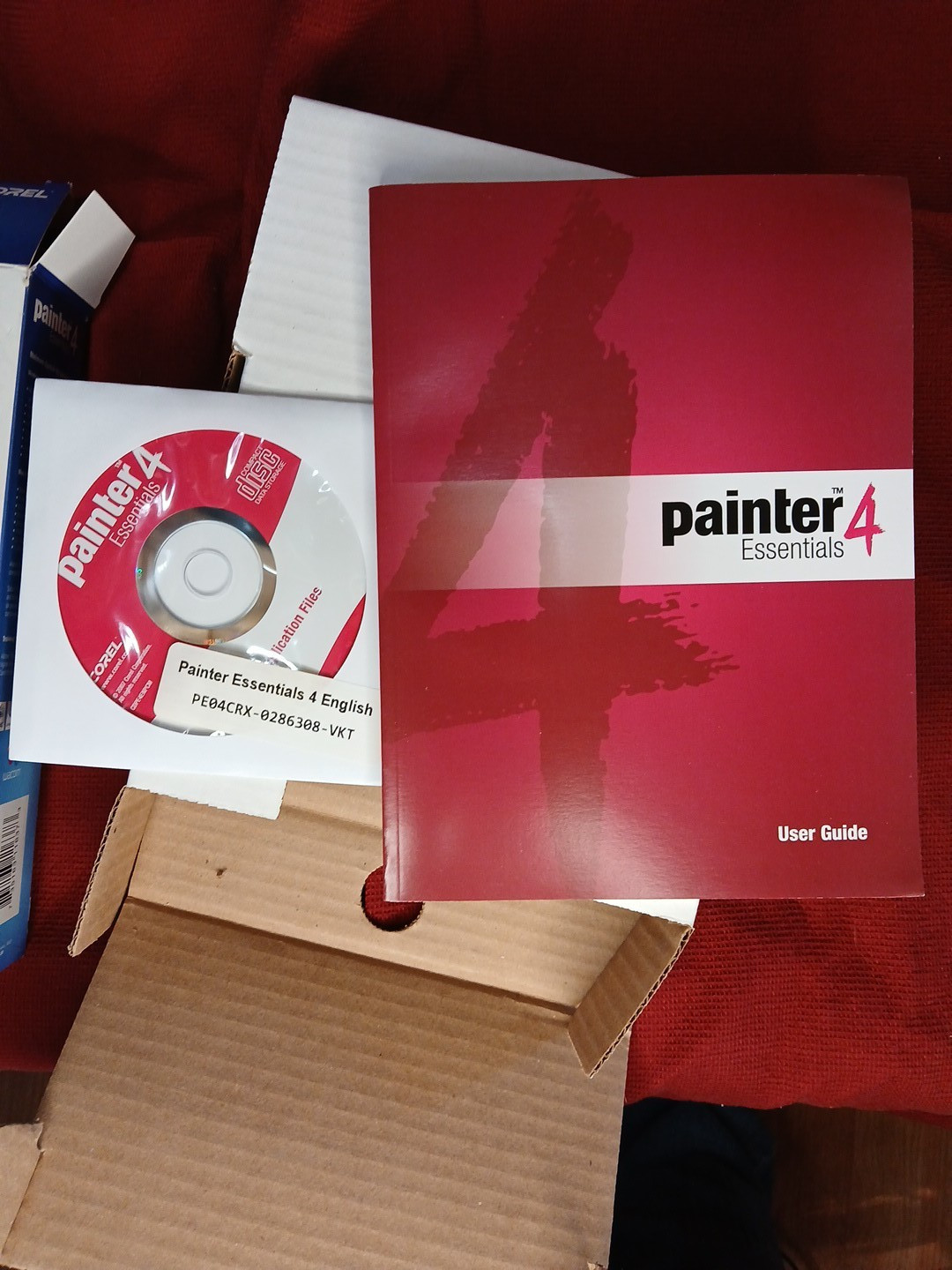 New Corel Painter 4 Essentials for Win XP/Vista Mac OS X 10.4.x