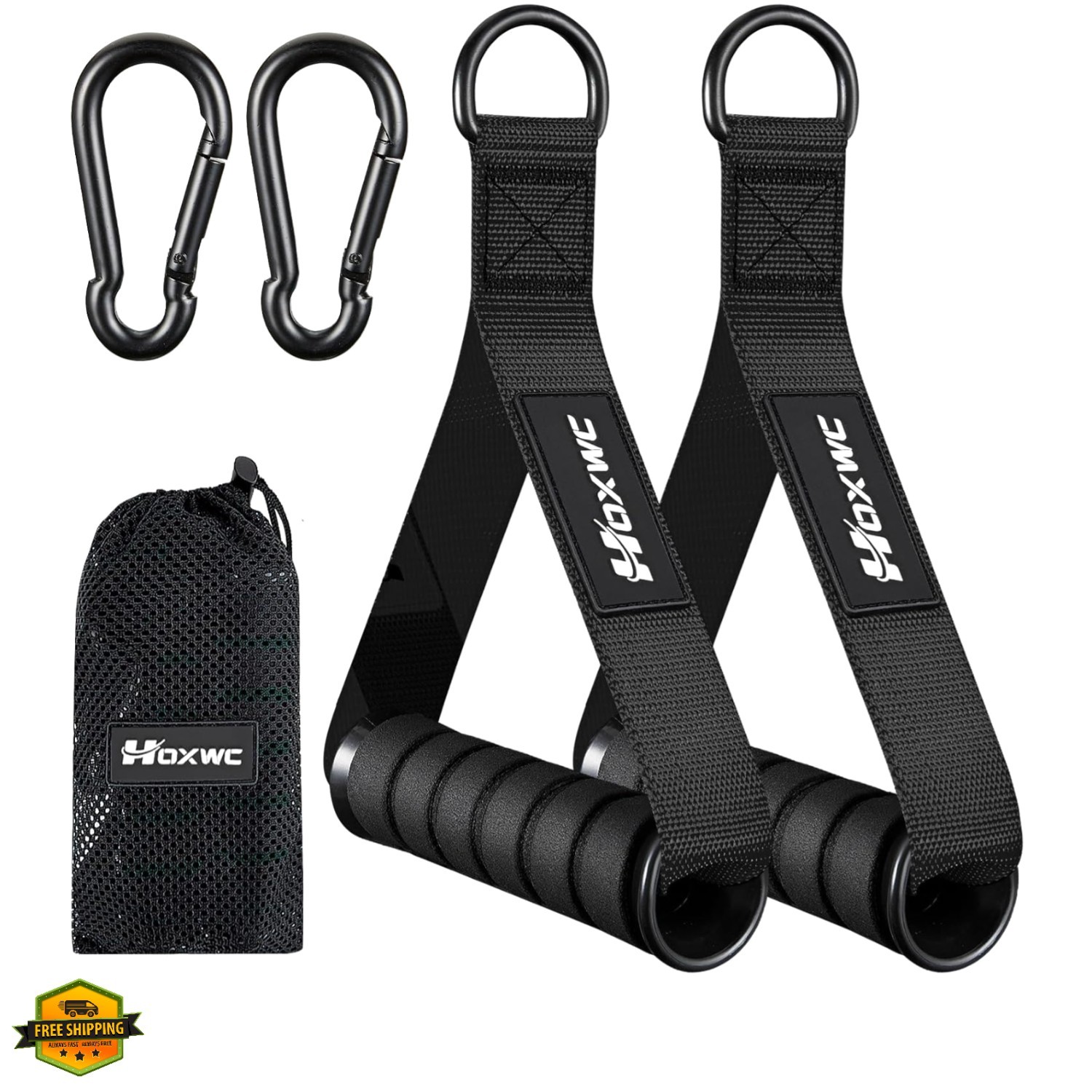 Cable Handles Gym Equipment, Heavy Duty Resistance Band Handles, Replacement ...