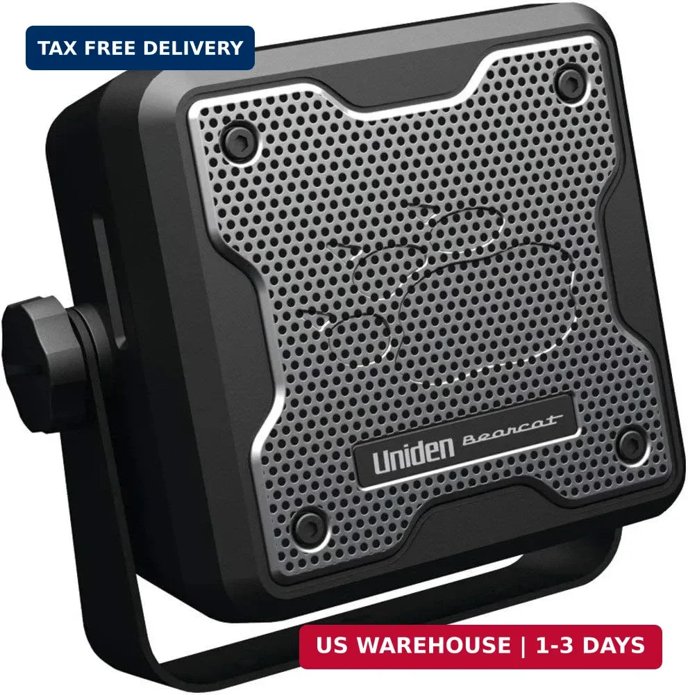 (BC15) Bearcat 15-Watt External Communications Speaker. Durable Rugged De