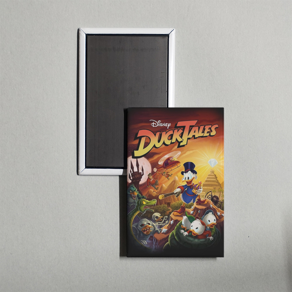 DuckTales Mini TV Show Poster Fridge Locker Magnet