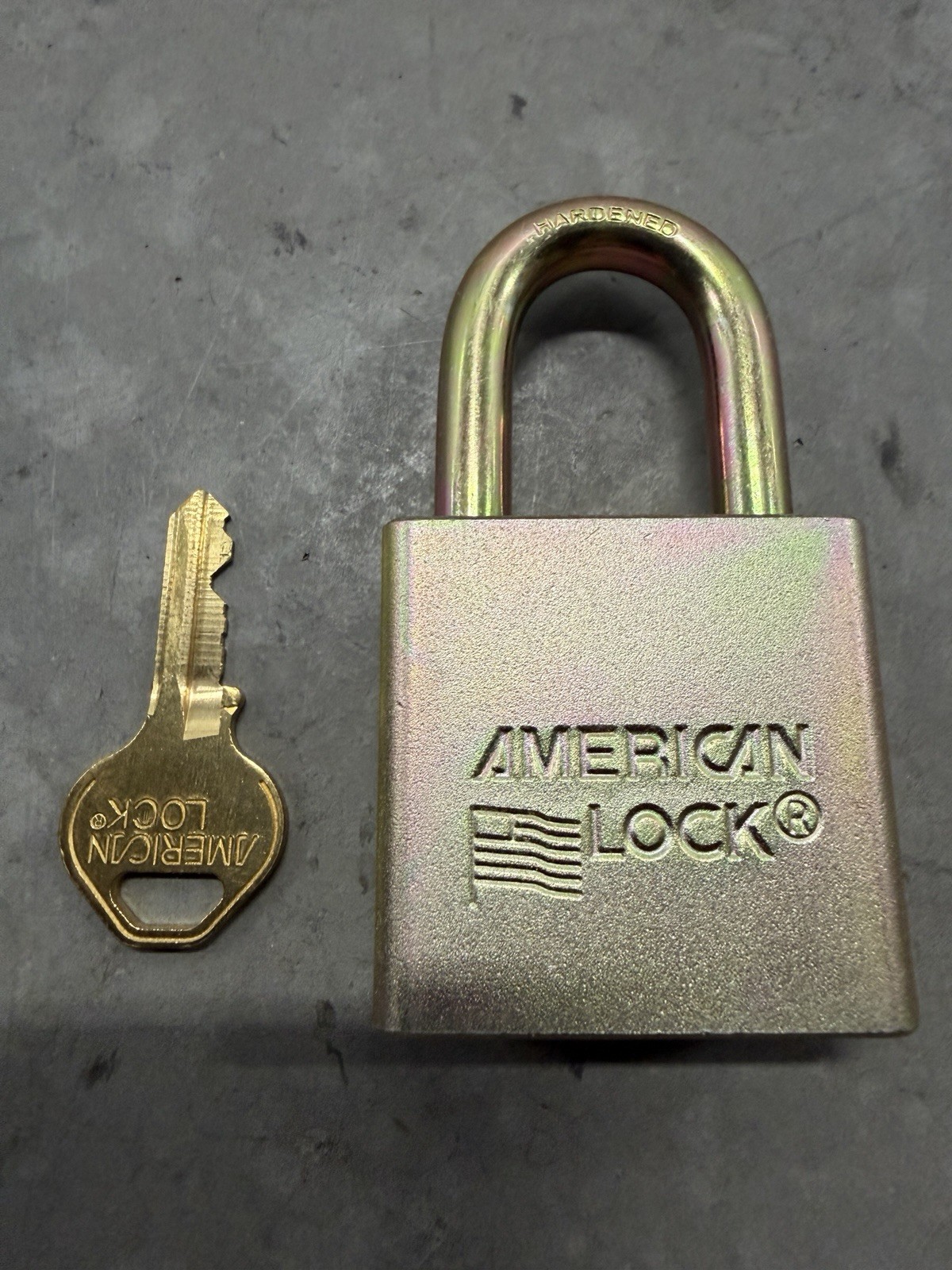 American Lock Steel Padlock Set 38797 Keyed Alike Rekeyable 5340-01-463-5841