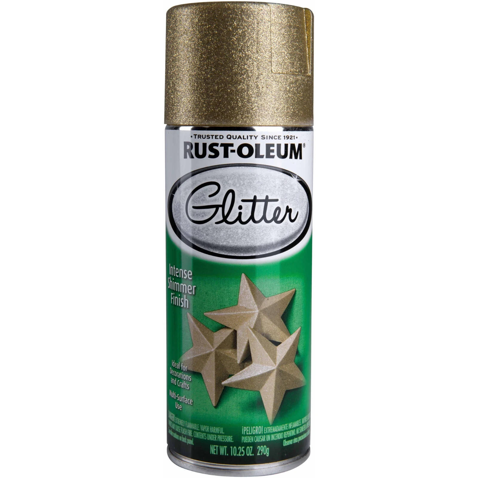 Rust-Oleum Specialty Glitter, Gold 10.25 Oz
