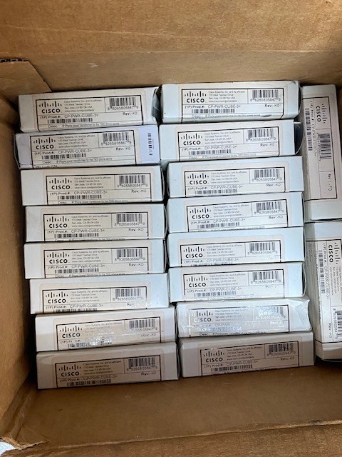 Lot of 18 Cisco IP Phone Power Transformer for the 7900 series CP-PWR-CUBE-3=