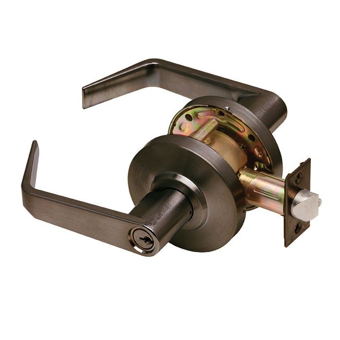 SCHLAGE C2000-CL-STRM-R-613-KDC Lever 2-3/4" Oil Rubbed Bronze Grade 2