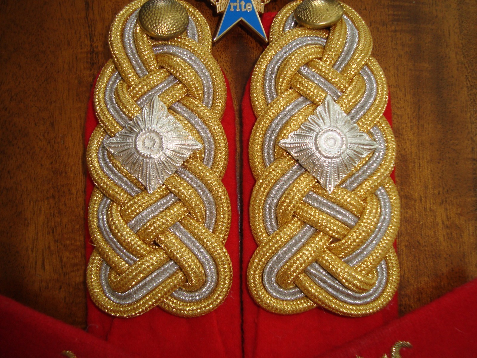 GERMAN GENERAL SHOULDER BOARDS with sew-in feature