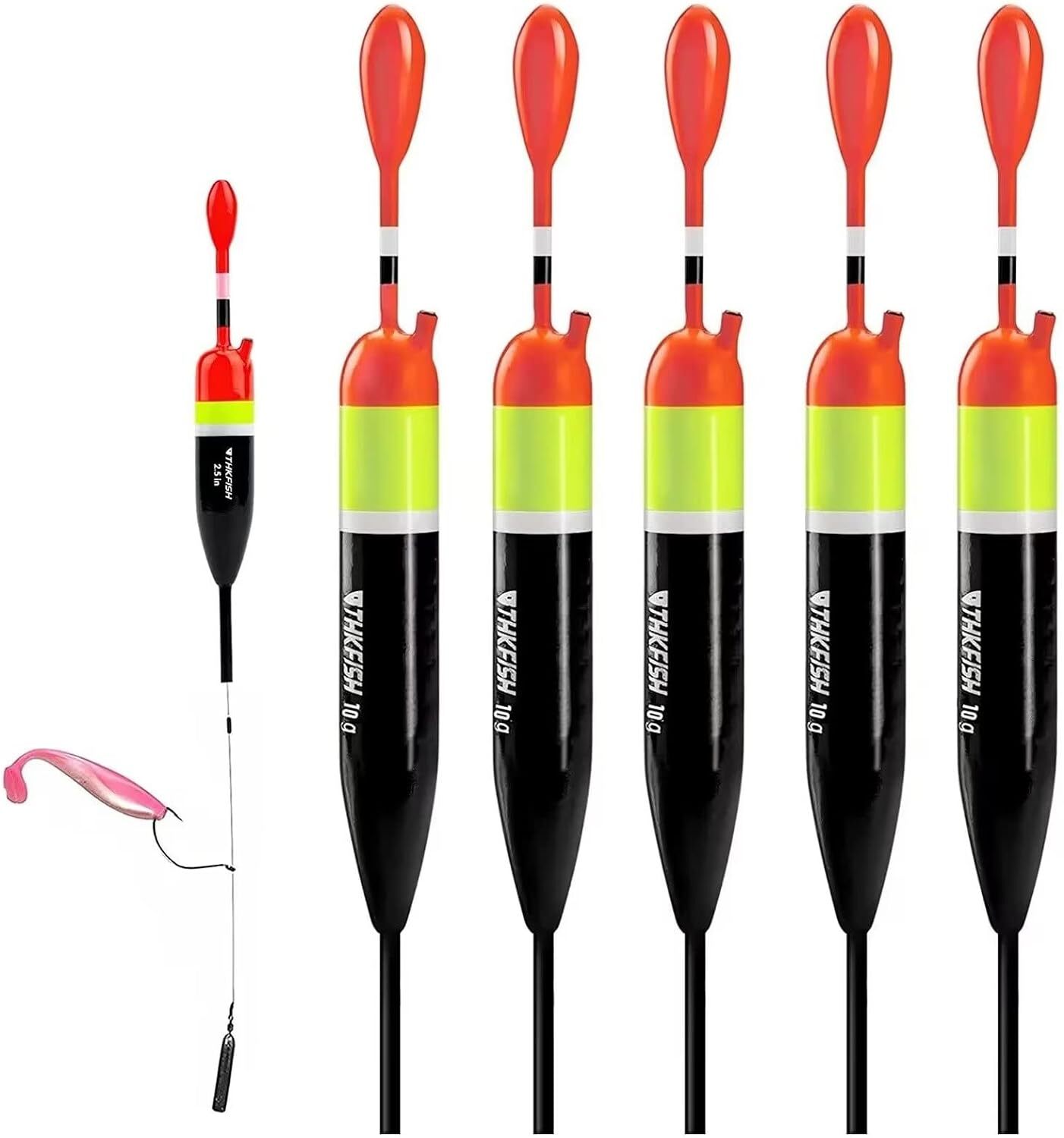 THKFISH  Balsa Wood Fishing Slip Float Slip Saltwater Freshwater Fishing Bobber