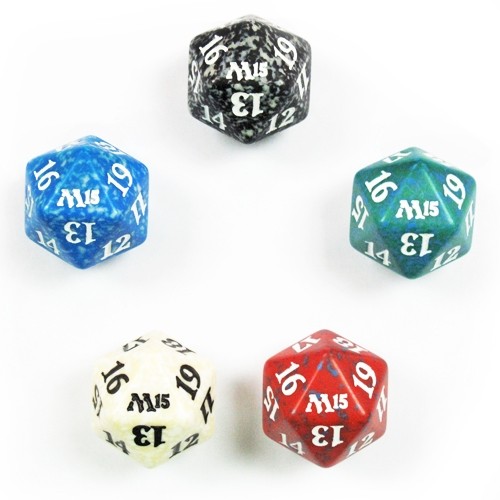MTG 20-SIDED LIFE COUNTER DICE SET M15 2015 Core Set
