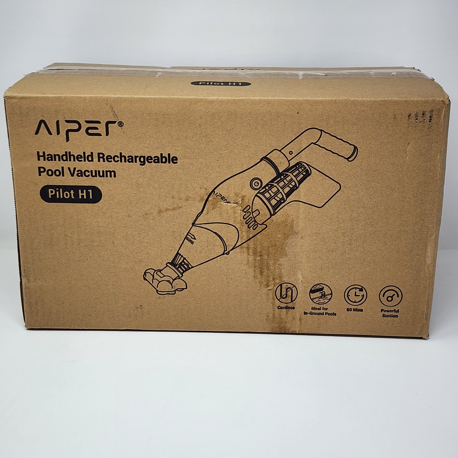 AIPER Pilot H1 Handheld Cordless Rechargeable Pool Vacuum Cleaner