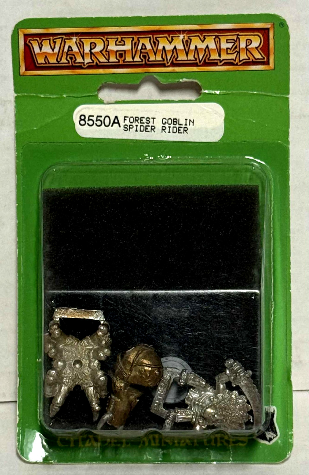 Warhammer Forest Goblin Spider Rider #8550A Games Workshop Original Sealed OOP