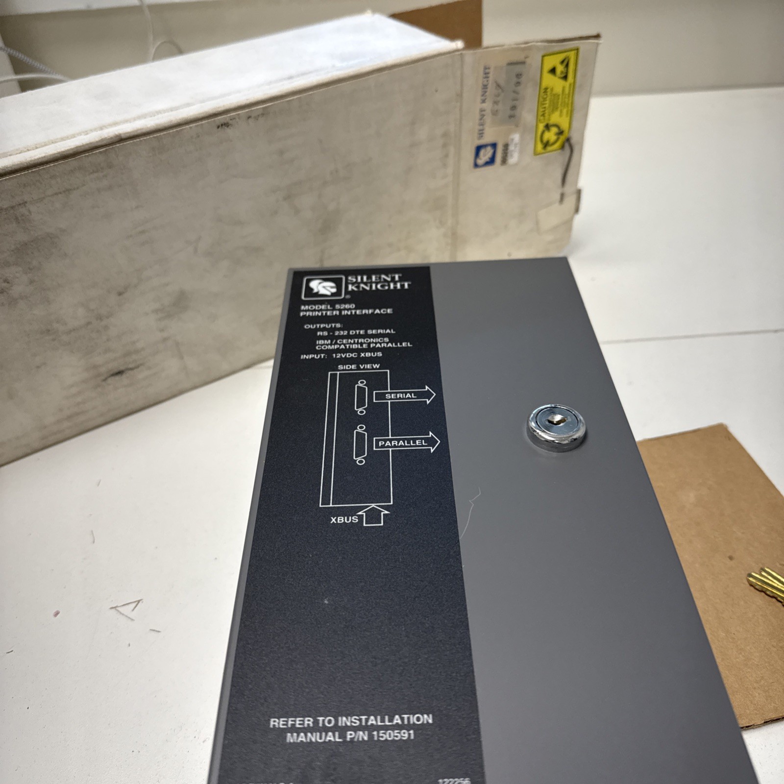 Silent Knight 5260 Printer Interface RS-232 DTE serial 12vdc xbus parallel