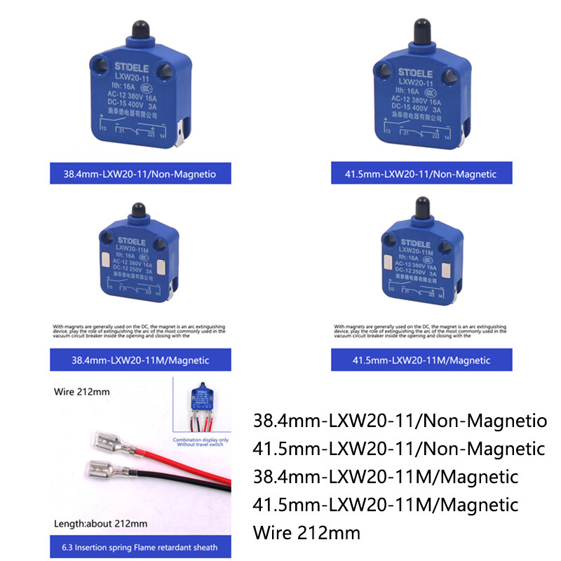 LXW20-11 LXW20-11M Limit Switch Magnetic Blowing Micro Switch Self Resetting