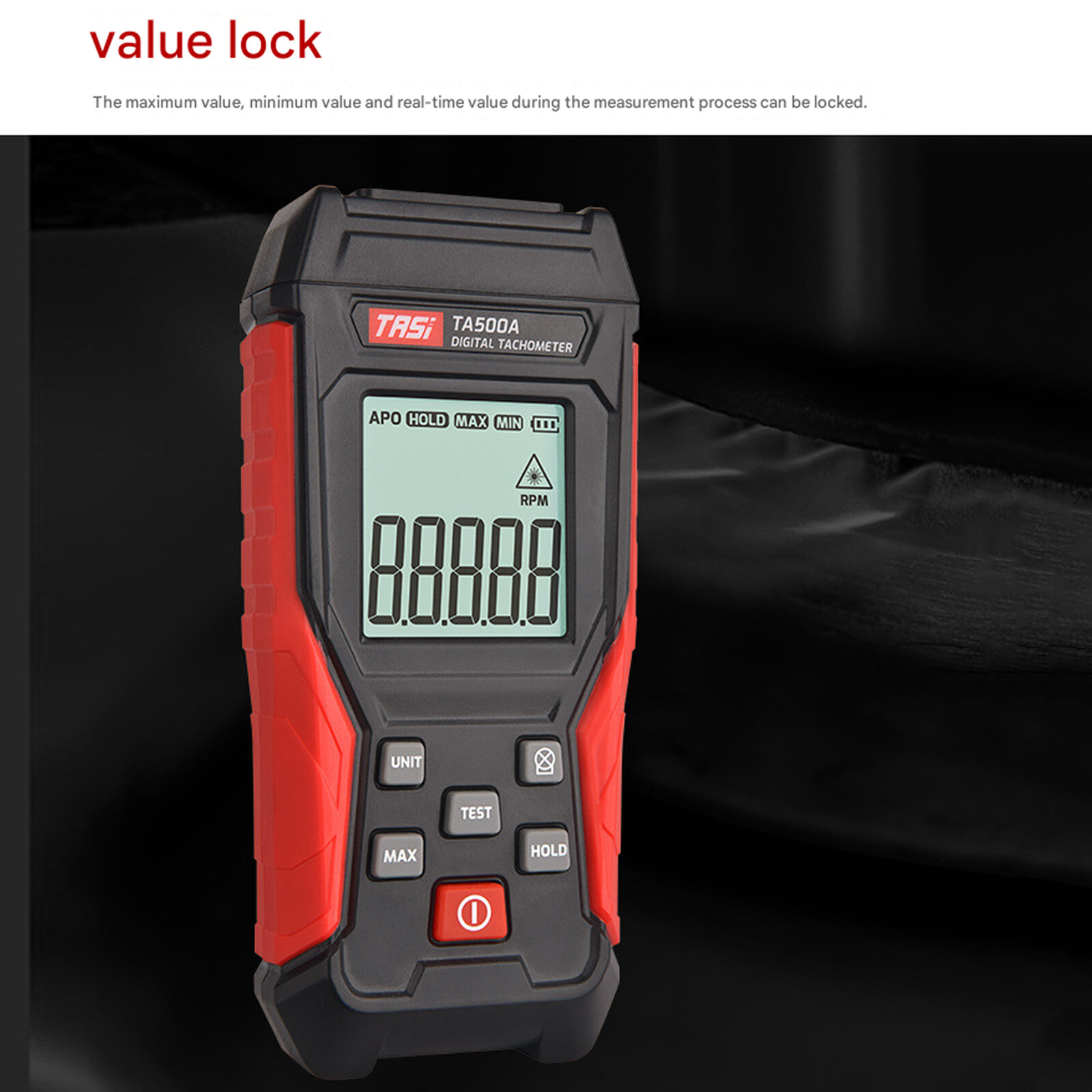 Robust NonContact Digital Tachometer Suitable for Small and Large Engines