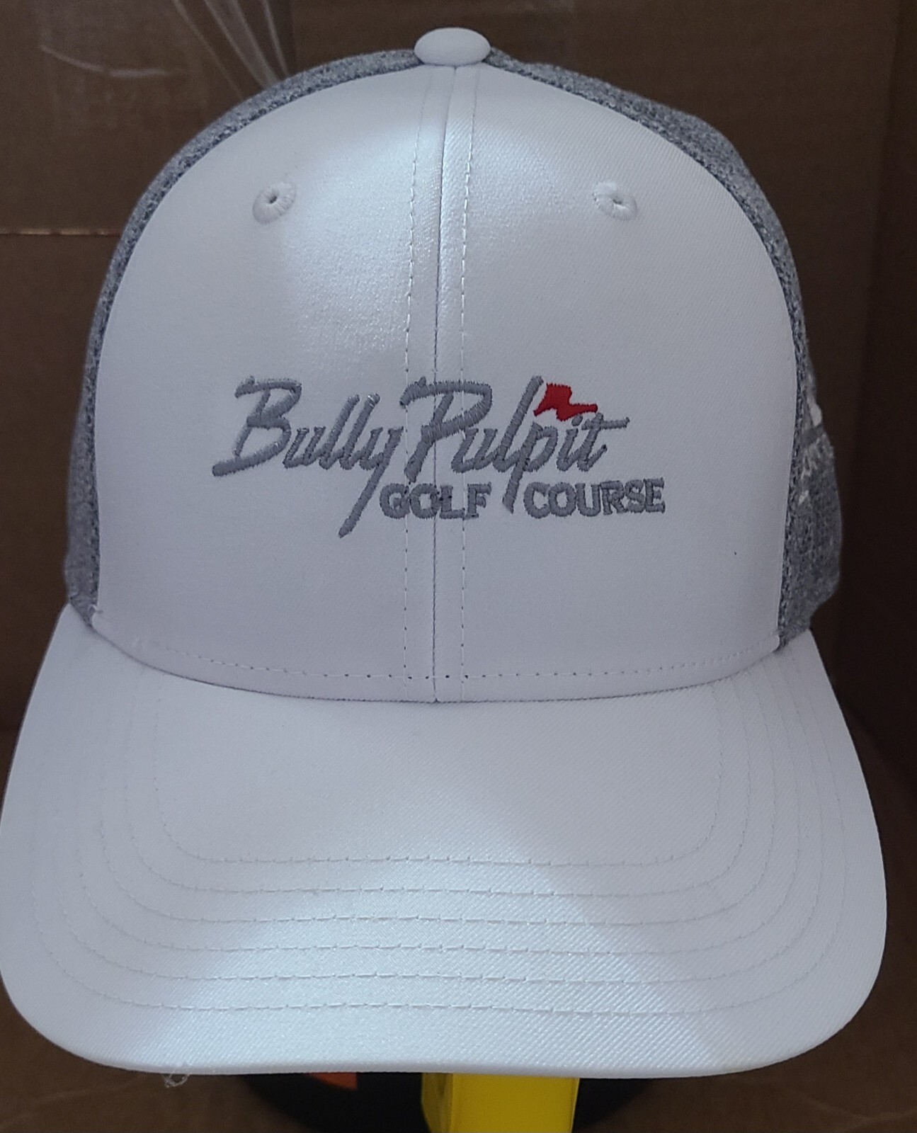Bully Pulpit golf course "hope fore tomorrow" snapback White