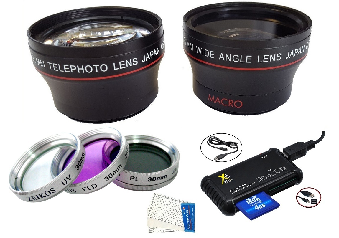 7-Pc Super Saving HD Accessory Kit For JVC Everio GZ-HD320