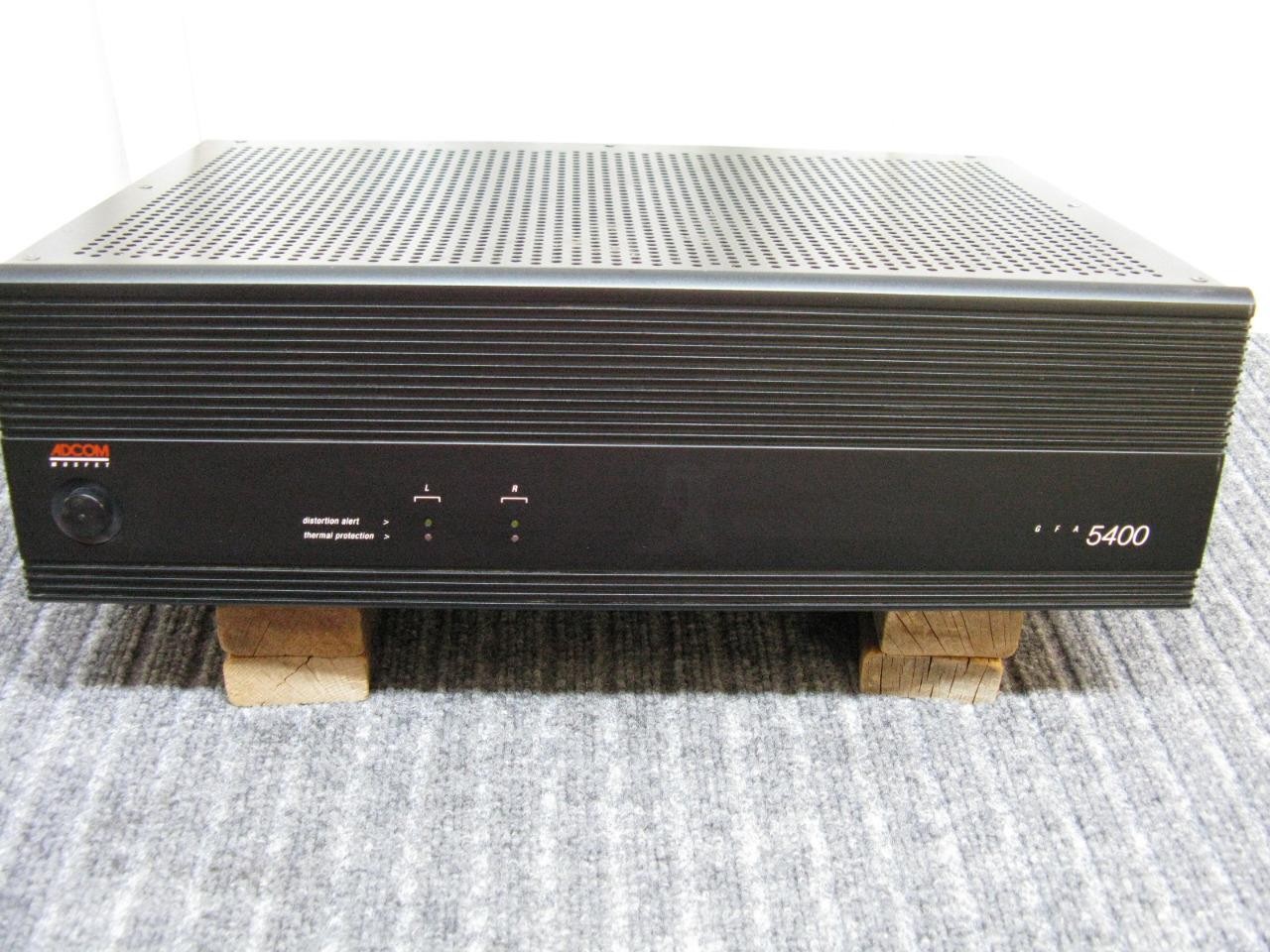 Adcom GFA-5400 Stereo Power Amplifier - 125Wpc - MOFSET & Toroidal Transformer