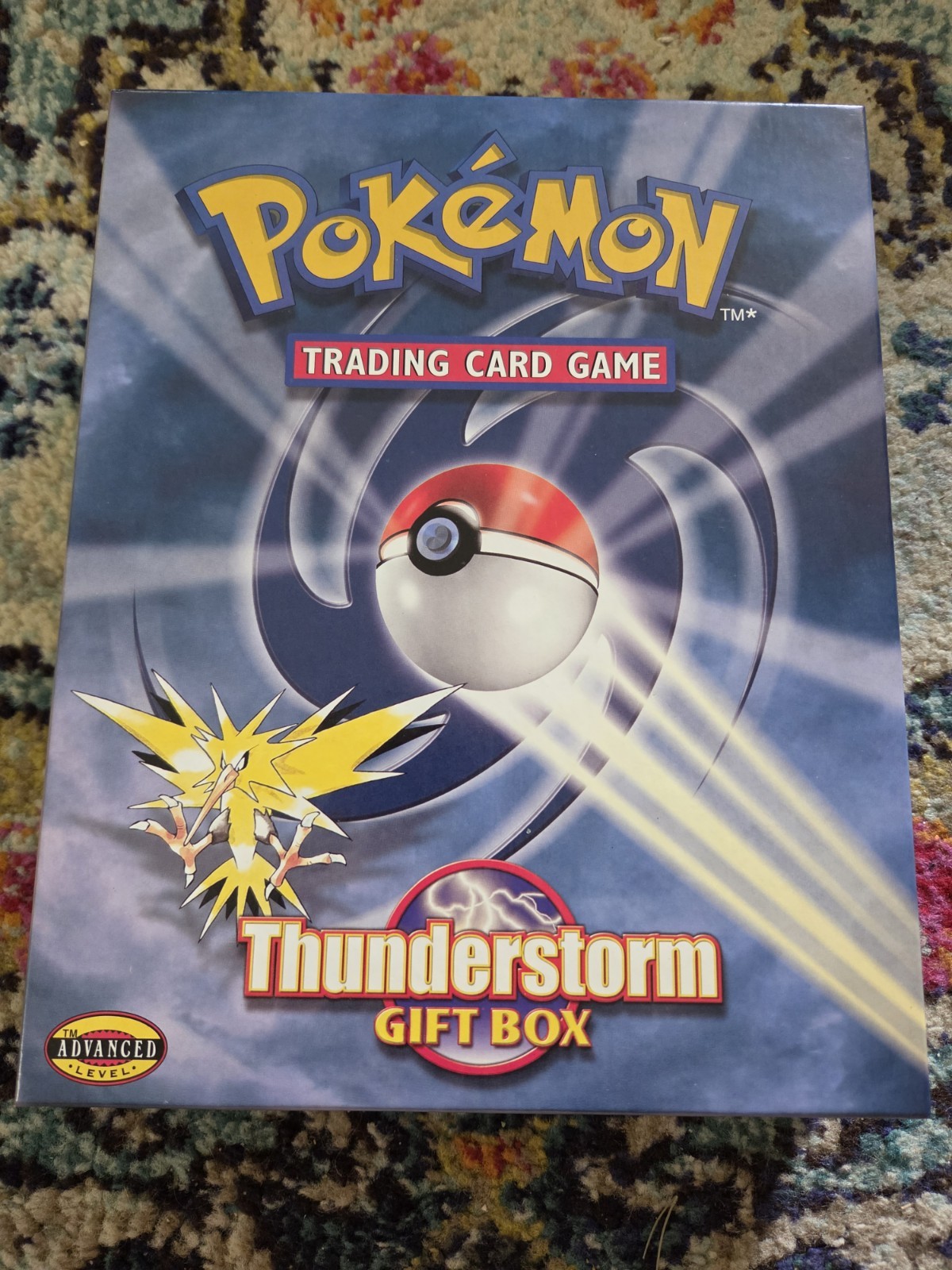 Pokemon Thunderstorm Gift Box & Thunderstorm Theme Sealed Cosmo Holo Zapdos Deck