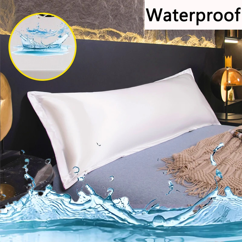 One waterproof solid color 1.2m1.5m1.8m pillowcase Liner Sleeve ，This is a pillo