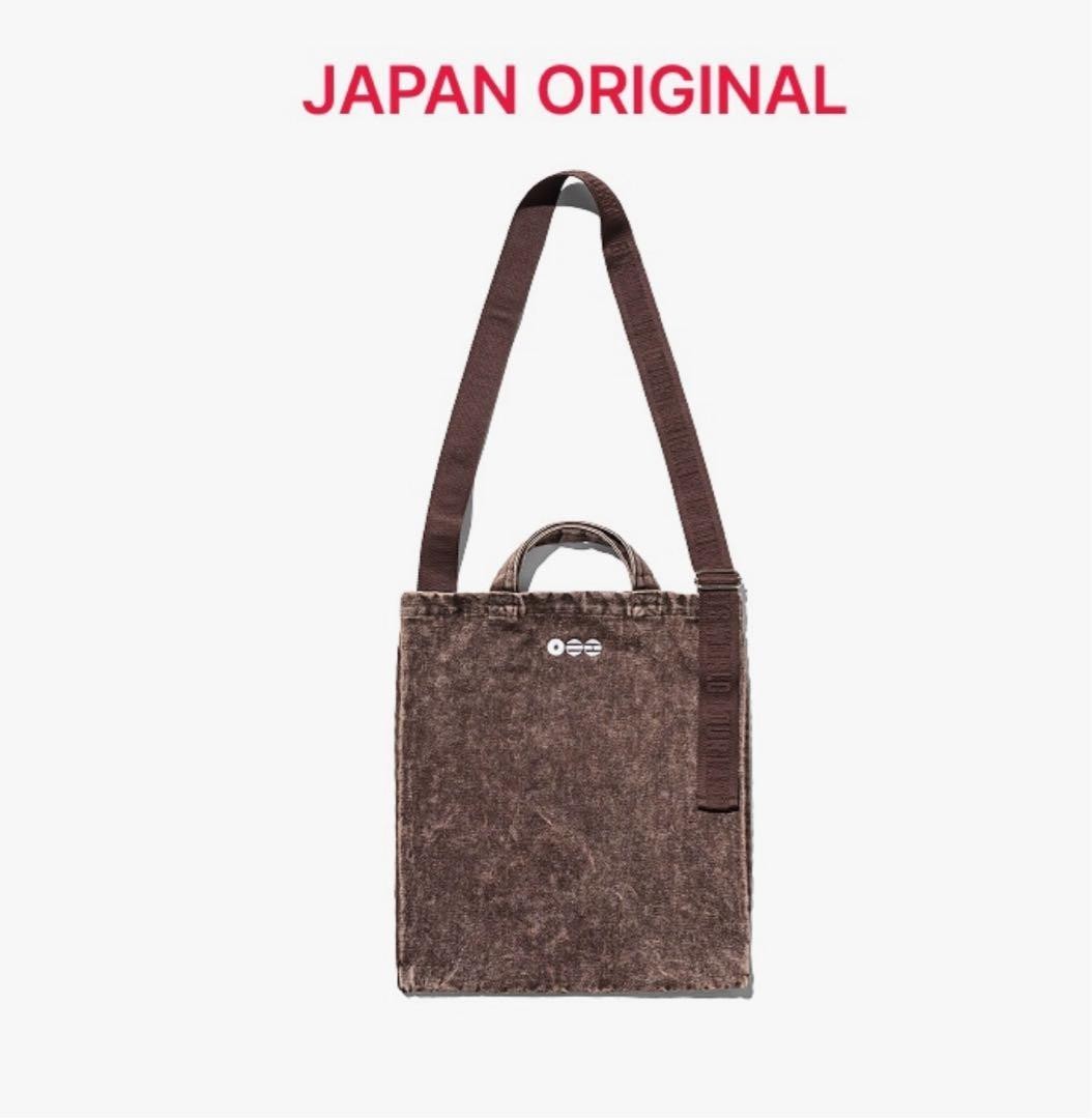 BTS WORLD TOUR IN Japan ARIRANG Official Tote Bag Limited POP UP Brown Denim NEW