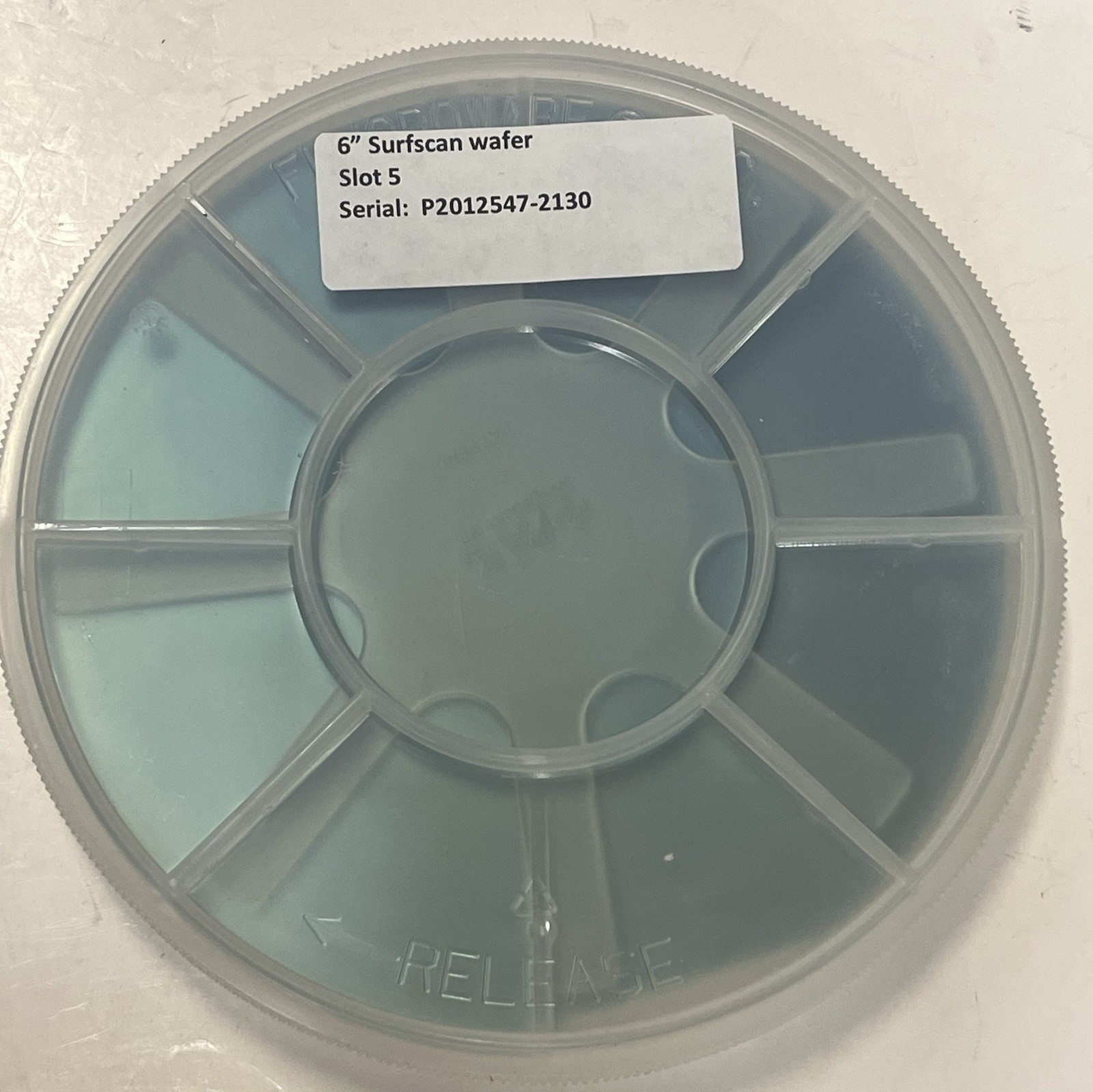 6” Surfscan Wafer