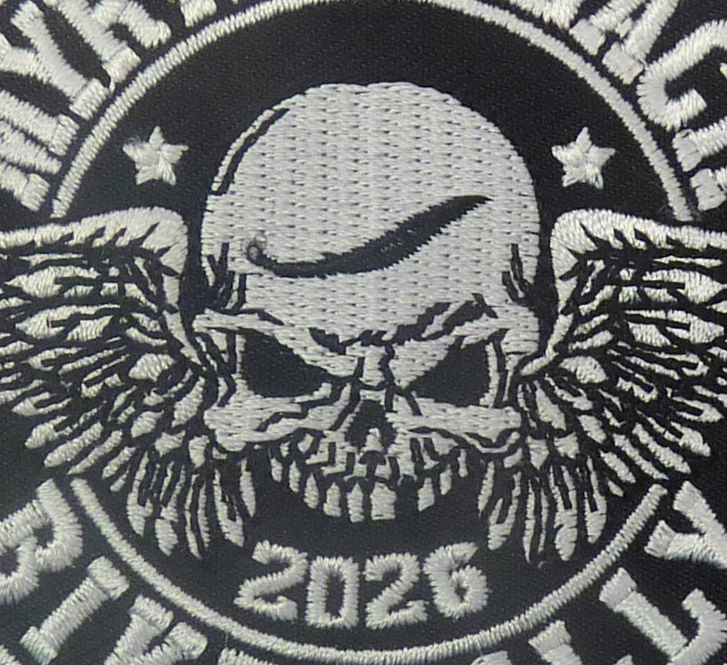 Myrtle Beach 2026 Winged Skull Bike Rally small patch