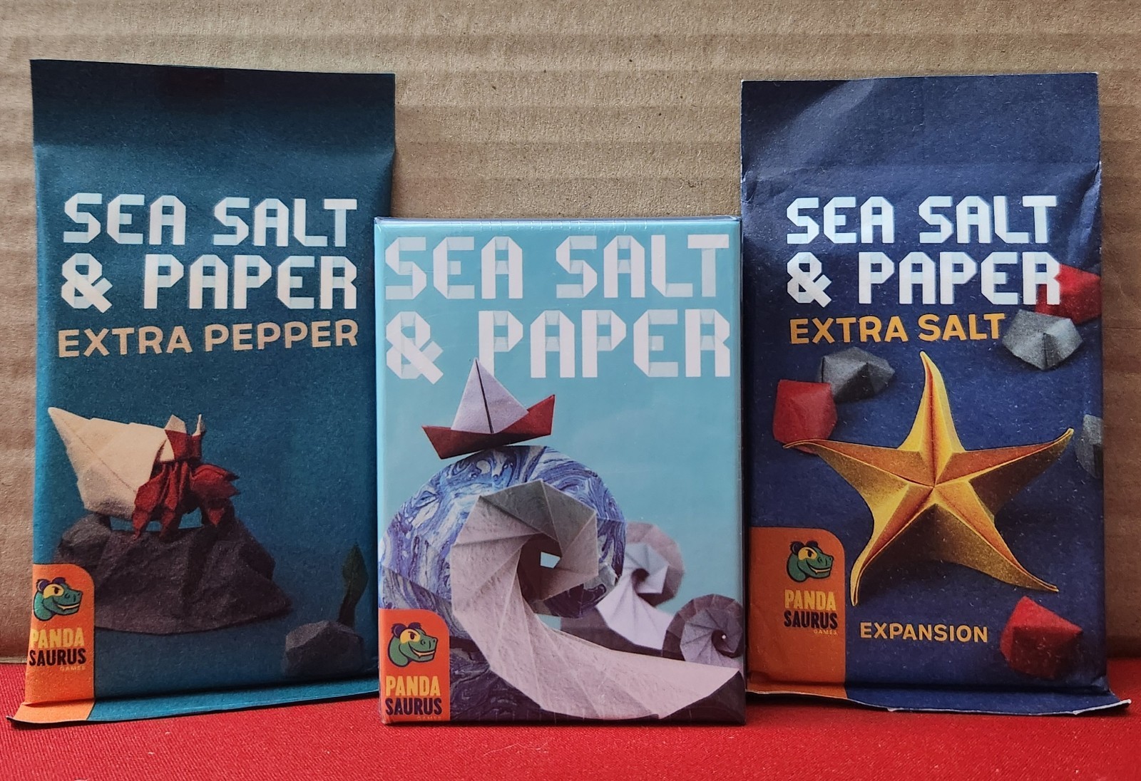 Sea Salt & Paper + Extra Salt Expansion + Extra Pepper Expansion Card Game NEW