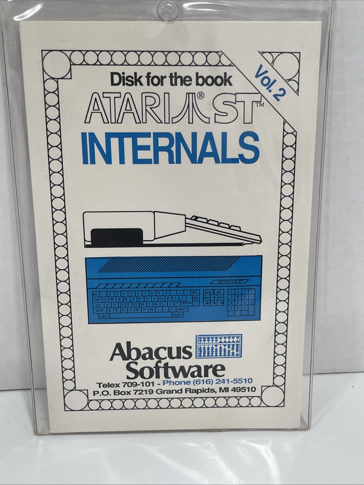 Atari ST Internals Disk Abacus Vintage Computer Software NEW (Other)