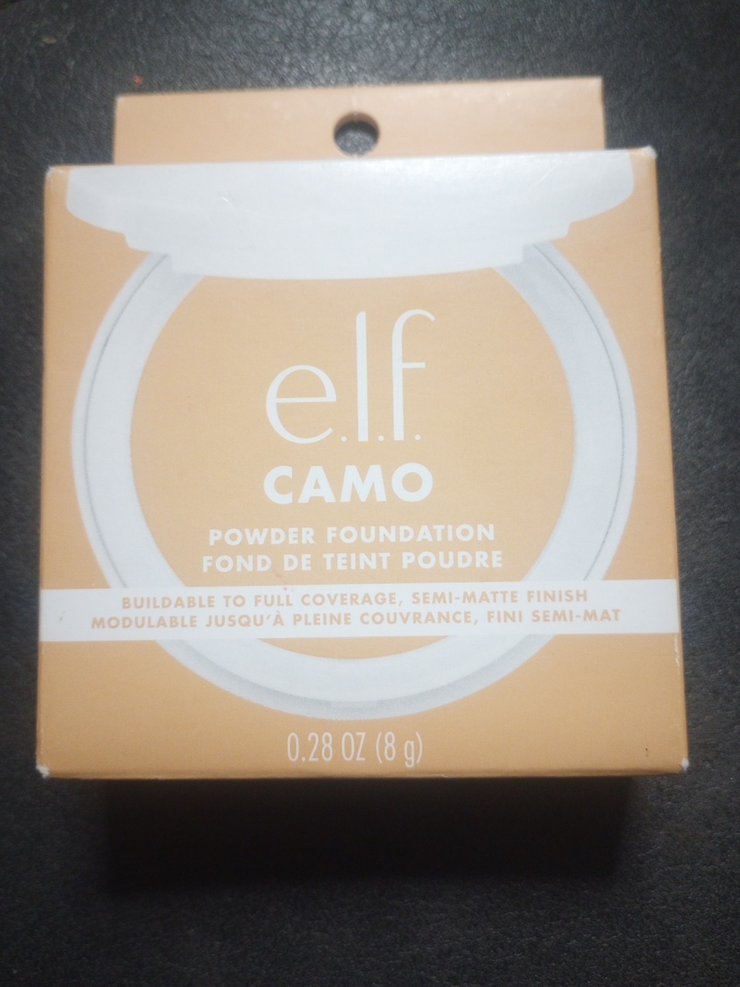 New E.L.F. Camo Powder Foundation Makeup - Shade Light 240 W -  Size .28 Oz