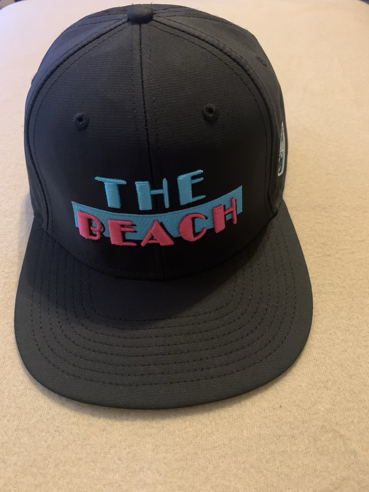 American Needle New Snapback The Beach Golf Hat Navy Adjustable