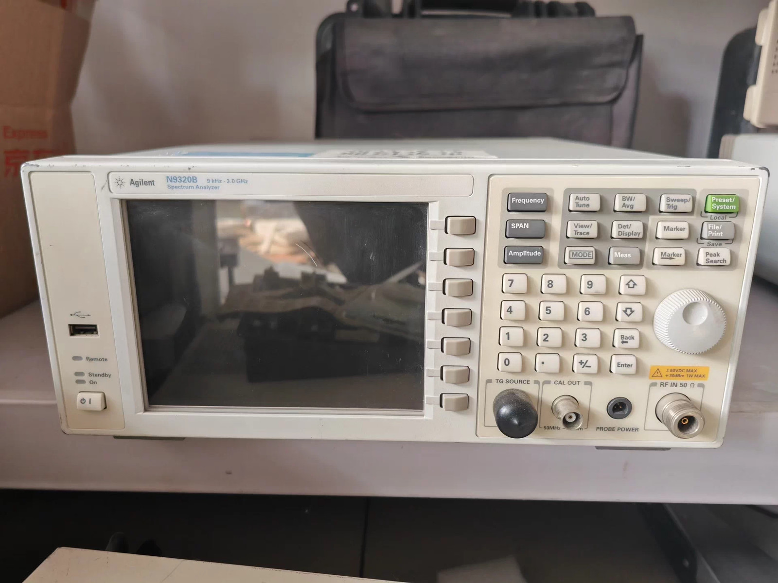 1PC USED HP/Agilent /Keysight N9320B Spectrum Analyzer 9 kHz-3 GHz used