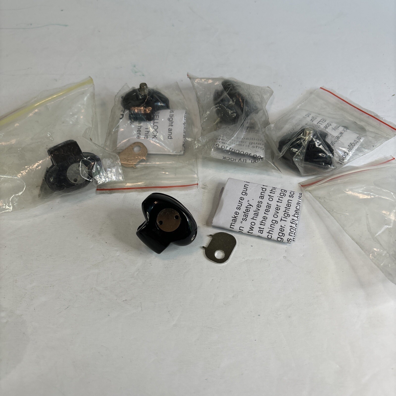Lot Of 5 Firearm Pistol Rifle Trigger Locks Gun Safety Storage