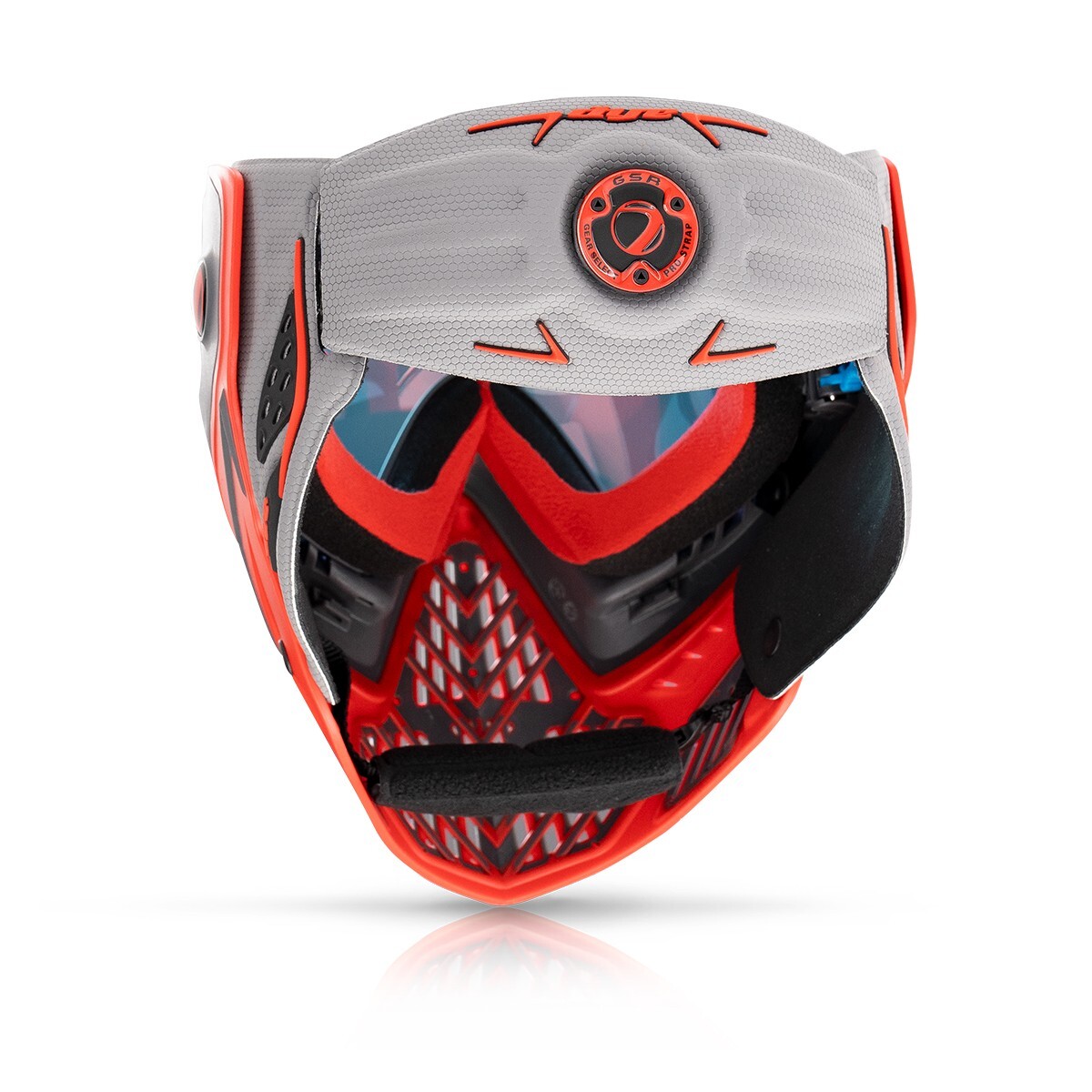 Dye Paintball I5 Protective Gear Goggle System Mask Shadow Fire Red/Gray NEW
